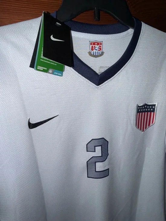USA Soccer 2013 Centennial Home Nike Jersey Rare Collectible (NWT) - Picture 2 of 5